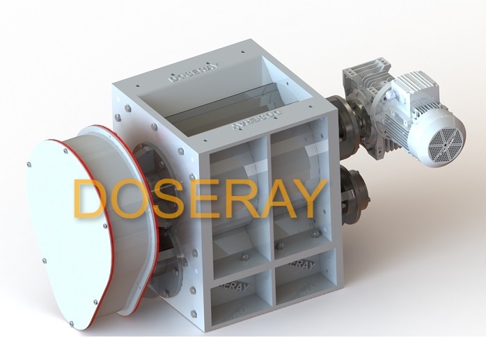 self clean rotary valve